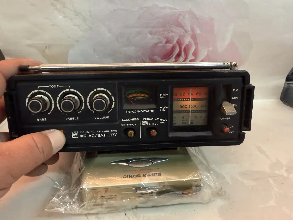 National Panasonic,빈티지 라디오,RF-888,1974년E